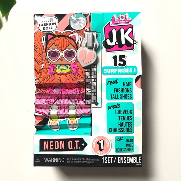 LOL SURPRISE JK Series 1 - Neon QT and Queen Bee NEW - Picture 3 of 5